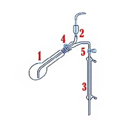 Semi-Micro Kjeldahl apparatus complete set 50 ml 0