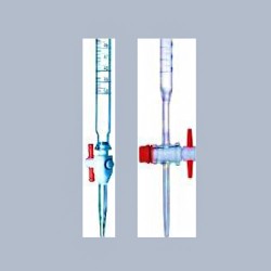 Burette glass class A PTFE stopcock 0