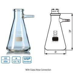 Filtering flask(Suction flask) 0