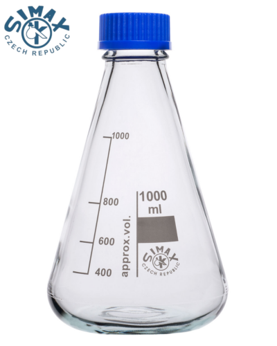 Erlenmeyer Flask with Screw Neck