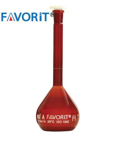 Laboratory Glassware Volumetric Flasks (Amber Graduation)