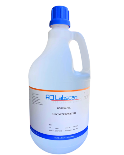 Deionized water or DI Water