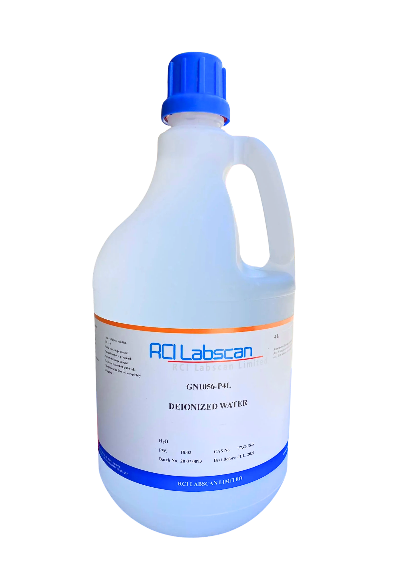 Deionized water or DI Water