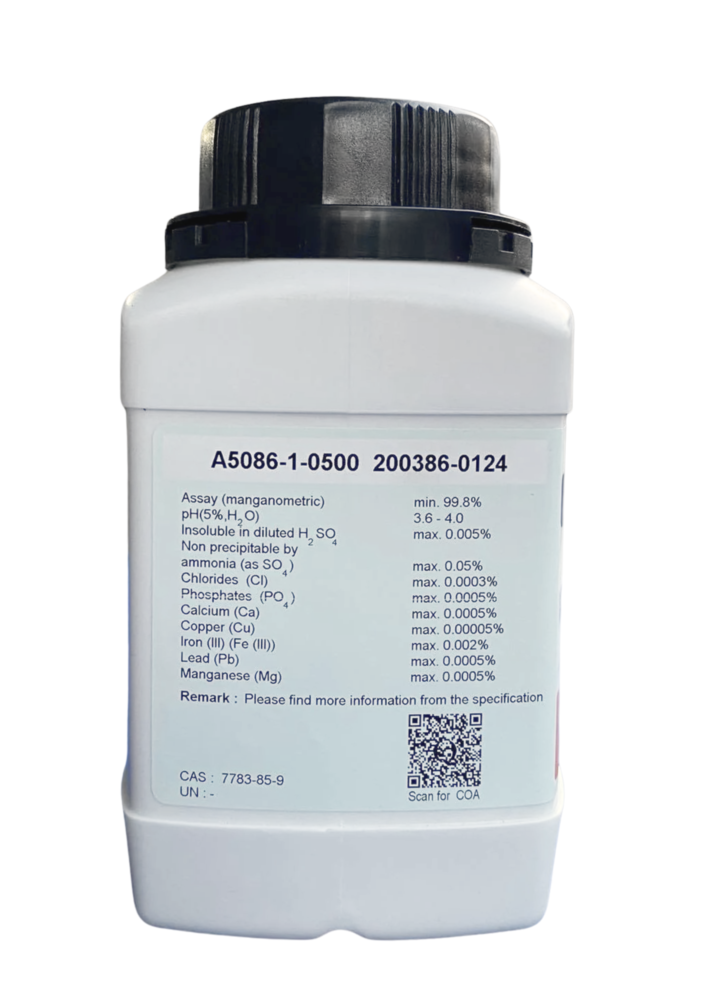 Ammonium ferrous sulfate hexahydrate - Image 2